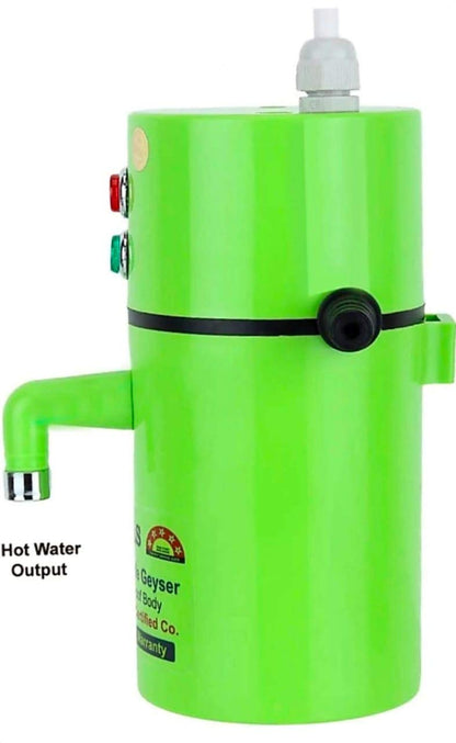 Instant Electric Water Geyser For Home | Kitchen | Bathroom etc. ABS Body- Shock Proof, Electric Saving