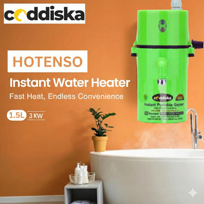 Instant Electric Water Geyser For Home | Kitchen | Bathroom etc. ABS Body- Shock Proof, Electric Saving