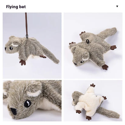 Chirping Plush Cat Play Bird™